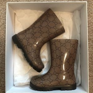 gucci toddler rain boots
